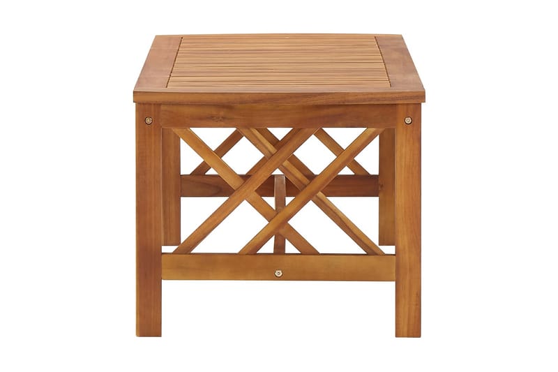 Soffbord 102x50x43 cm massivt akaciaträ - Brun - Möbler - Bord & matgrupper - Soffbord