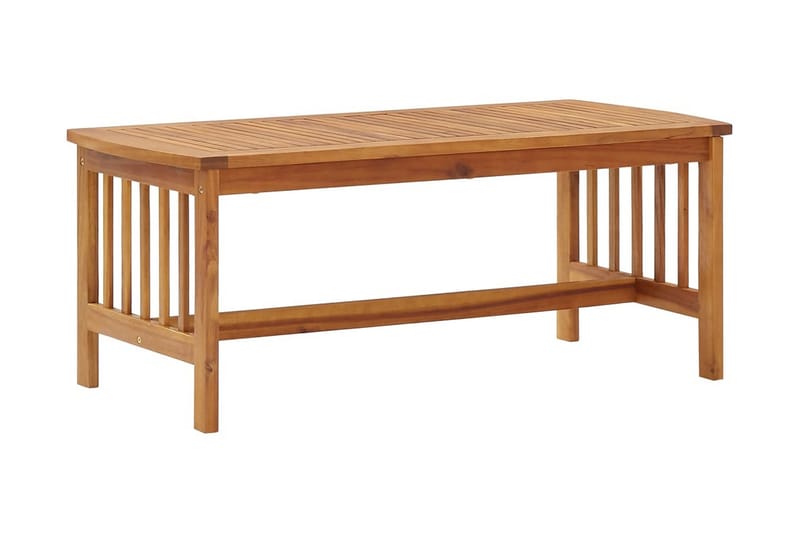 Soffbord 102x50x43 cm massivt akaciaträ - Brun - Möbler - Bord & matgrupper - Soffbord