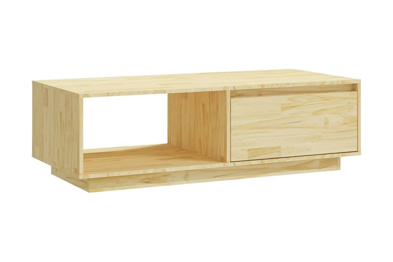 Soffbord 110x50x33,5 cm massiv furu - Brun - Möbler - Bord & matgrupper - Soffbord