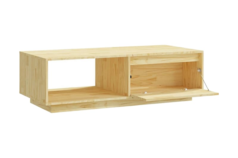 Soffbord 110x50x33,5 cm massiv furu - Brun - Möbler - Bord & matgrupper - Soffbord