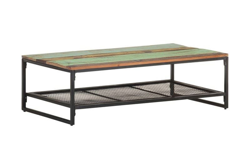 Soffbord 110x60x35 cm massivt återvunnet trä - Brun - Möbler - Bord & matgrupper - Soffbord