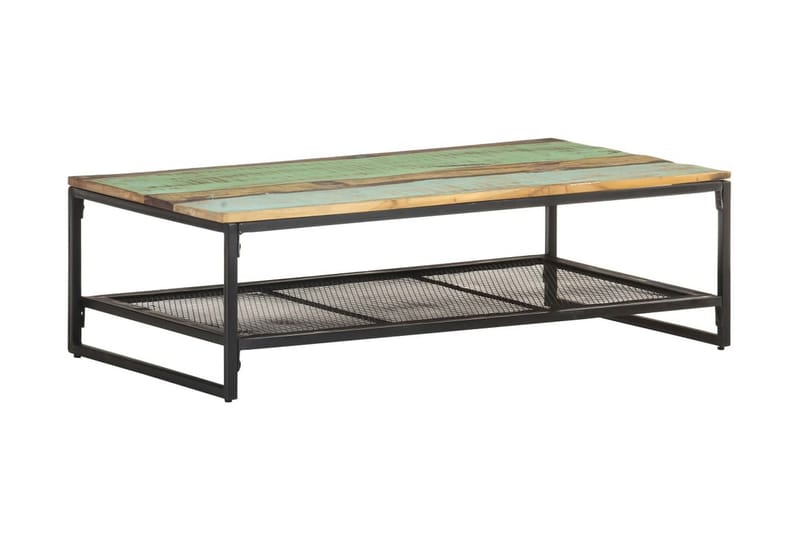 Soffbord 110x60x35 cm massivt återvunnet trä - Brun - Möbler - Bord & matgrupper - Soffbord
