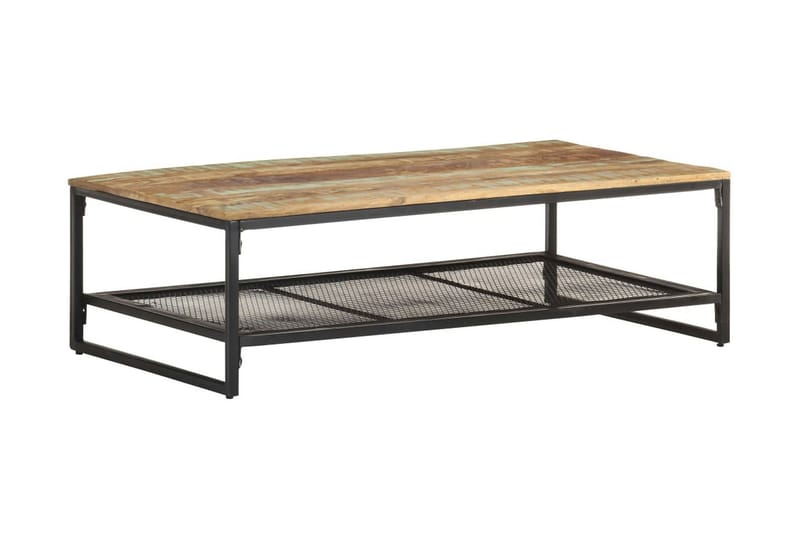 Soffbord 110x60x35 cm massivt återvunnet trä - Brun - Möbler - Bord & matgrupper - Soffbord