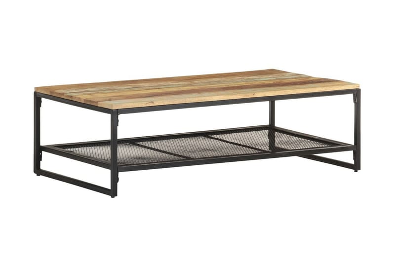 Soffbord 110x60x35 cm massivt återvunnet trä - Brun - Möbler - Bord & matgrupper - Soffbord