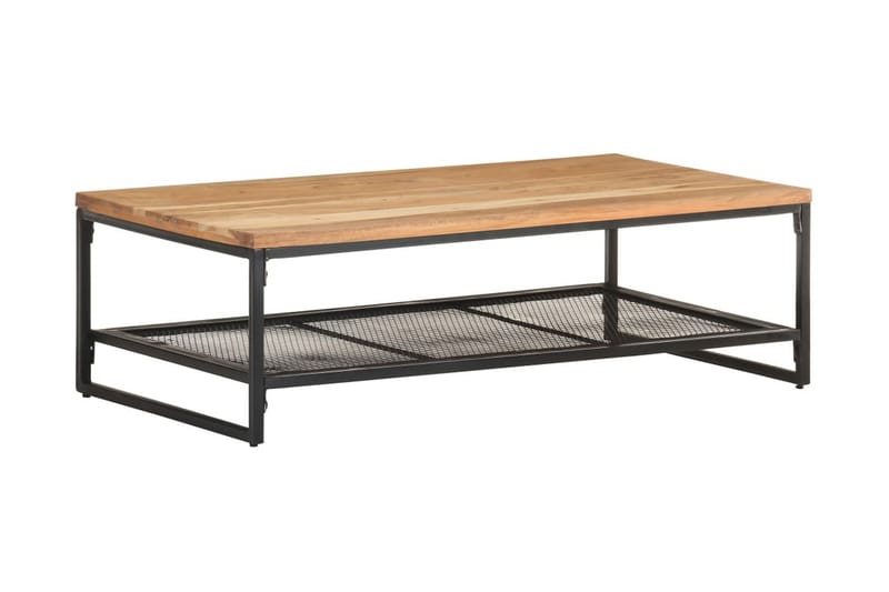 Soffbord 110x60x35 cm massivt akaciaträ - Brun - Möbler - Bord & matgrupper - Soffbord