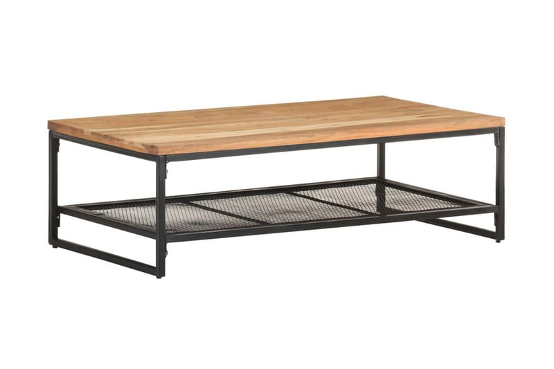 Soffbord 110x60x35 cm massivt akaciaträ - Brun - Möbler - Bord & matgrupper - Soffbord