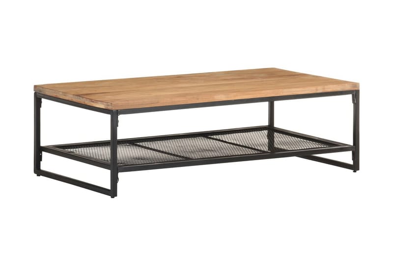 Soffbord 110x60x35 cm massivt akaciaträ - Brun - Möbler - Bord & matgrupper - Soffbord