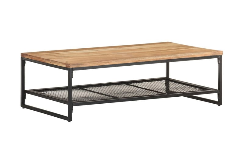 Soffbord 110x60x35 cm massivt akaciaträ - Brun - Möbler - Bord & matgrupper - Soffbord