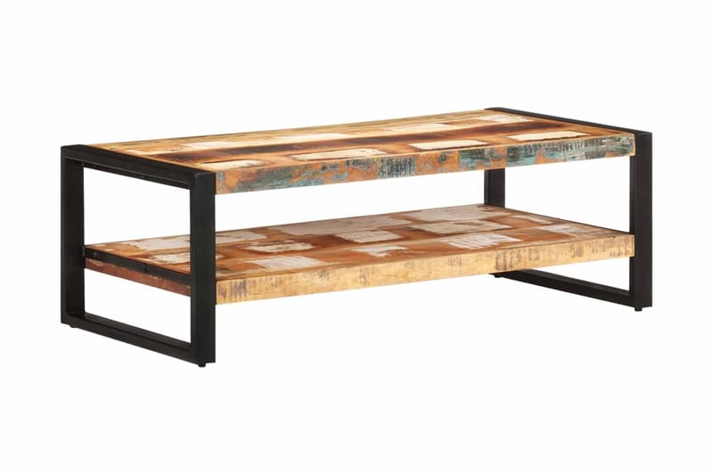 Soffbord 120x60x40 cm massivt återvunnet trä - Brun - Möbler - Bord & matgrupper - Soffbord