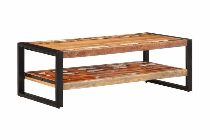 Soffbord 120x60x40 cm massivt återvunnet trä - Brun - Möbler - Bord & matgrupper - Soffbord
