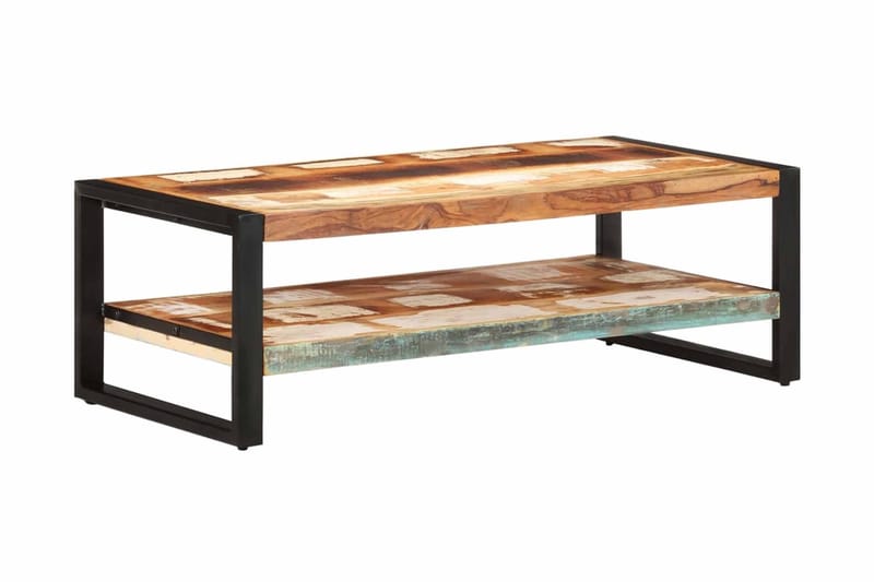 Soffbord 120x60x40 cm massivt återvunnet trä - Brun - Möbler - Bord & matgrupper - Soffbord