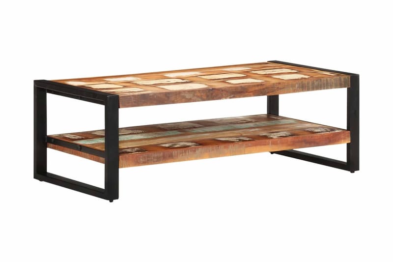 Soffbord 120x60x40 cm massivt återvunnet trä - Brun - Möbler - Bord & matgrupper - Soffbord
