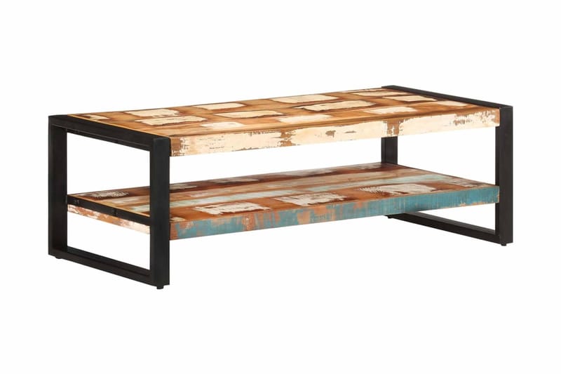 Soffbord 120x60x40 cm massivt återvunnet trä - Brun - Möbler - Bord & matgrupper - Soffbord