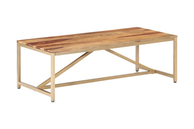 Soffbord 120x60x40 cm massivt sheshamträ - Brun - Möbler - Bord & matgrupper - Soffbord