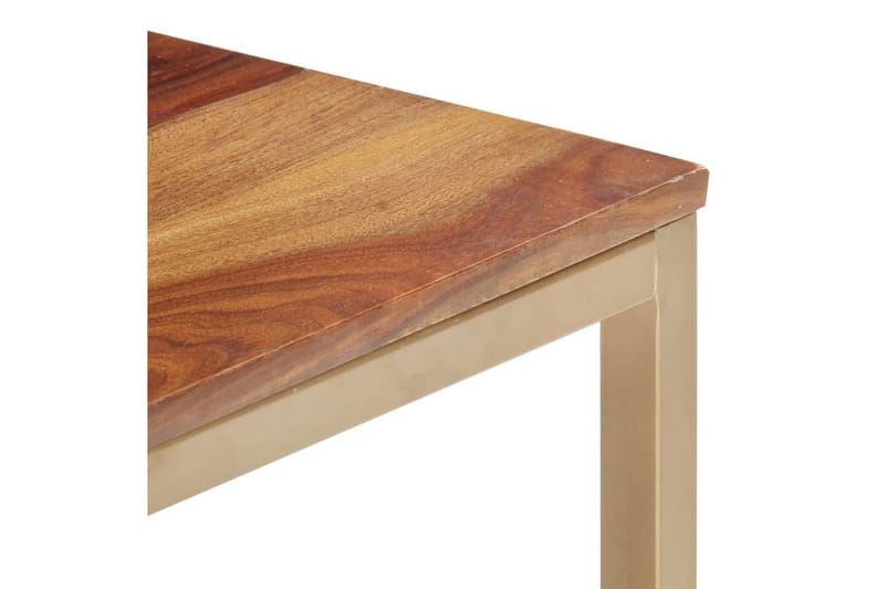 Soffbord 120x60x40 cm massivt sheshamträ - Brun - Möbler - Bord & matgrupper - Soffbord