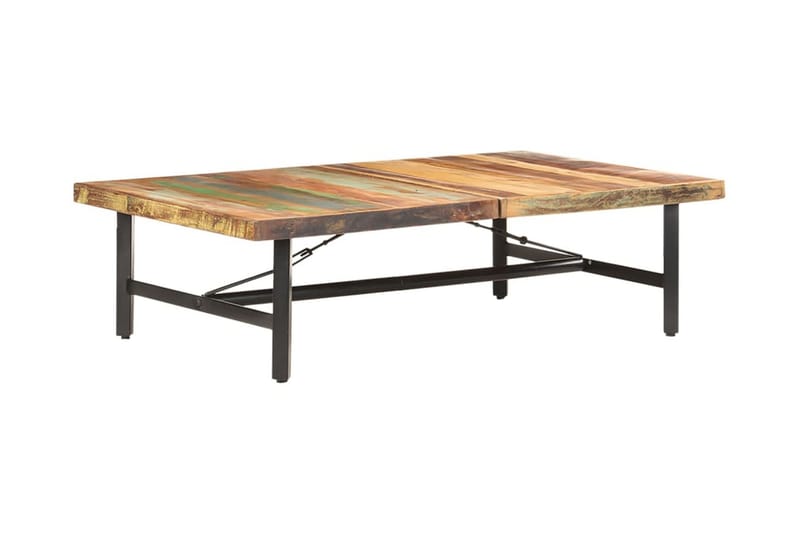 Soffbord 142x90x42 cm massivt återvunnet trä - Brun - Möbler - Bord & matgrupper - Soffbord
