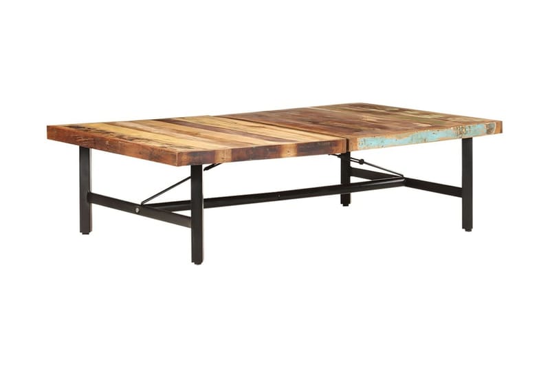 Soffbord 142x90x42 cm massivt återvunnet trä - Brun - Möbler - Bord & matgrupper - Soffbord