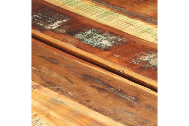 Soffbord 142x90x42 cm massivt återvunnet trä - Brun - Soffbord