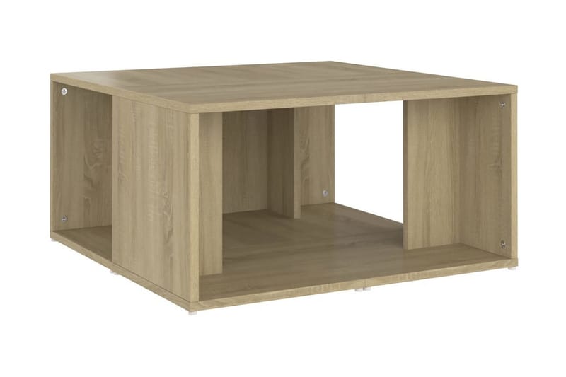 Soffbord 4 st sonoma-ek 33x33x33 cm spånskiva - Brun - Möbler - Bord & matgrupper - Soffbord