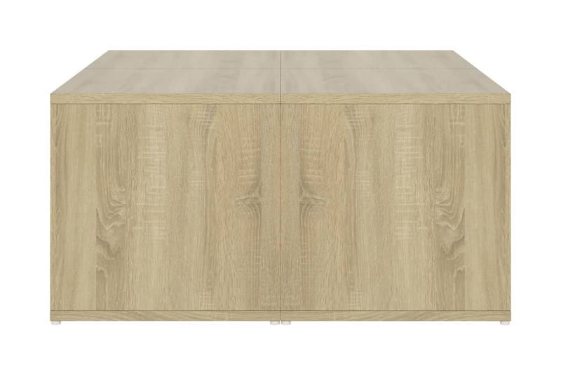 Soffbord 4 st sonoma-ek 33x33x33 cm spånskiva - Brun - Möbler - Bord & matgrupper - Soffbord