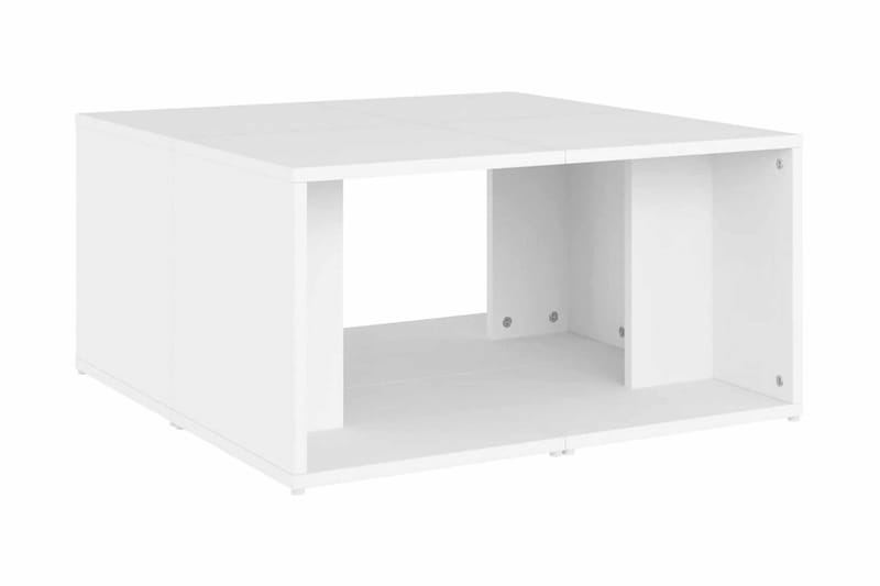 Soffbord 4 st vit 33x33x33 cm spånskiva - Vit - Möbler - Bord & matgrupper - Soffbord