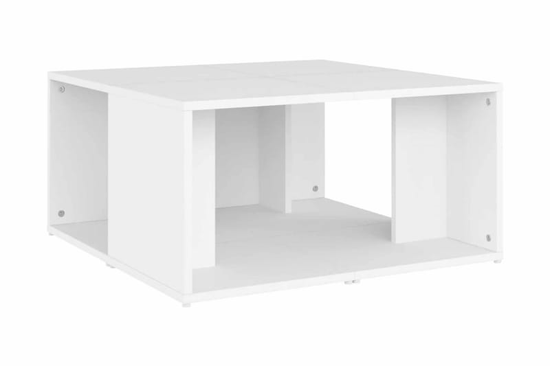 Soffbord 4 st vit 33x33x33 cm spånskiva - Vit - Möbler - Bord & matgrupper - Soffbord