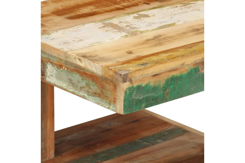 Soffbord 45x45x40 cm massivt återvunnet trä - Brun - Möbler - Bord & matgrupper - Soffbord