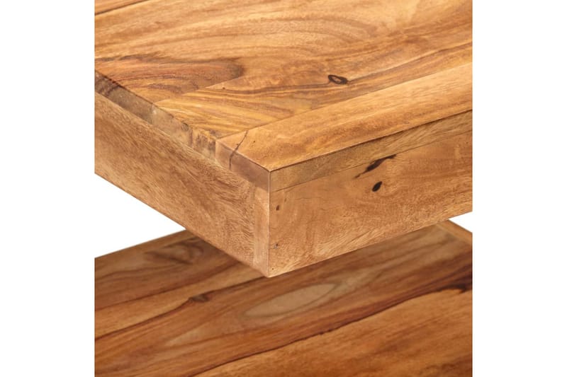 Soffbord 45x45x40 cm massivt sheshamträ - Brun - Möbler - Bord & matgrupper - Soffbord