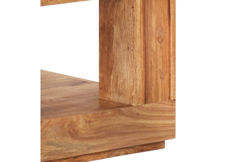 Soffbord 45x45x40 cm massivt sheshamträ - Brun - Möbler - Bord & matgrupper - Soffbord