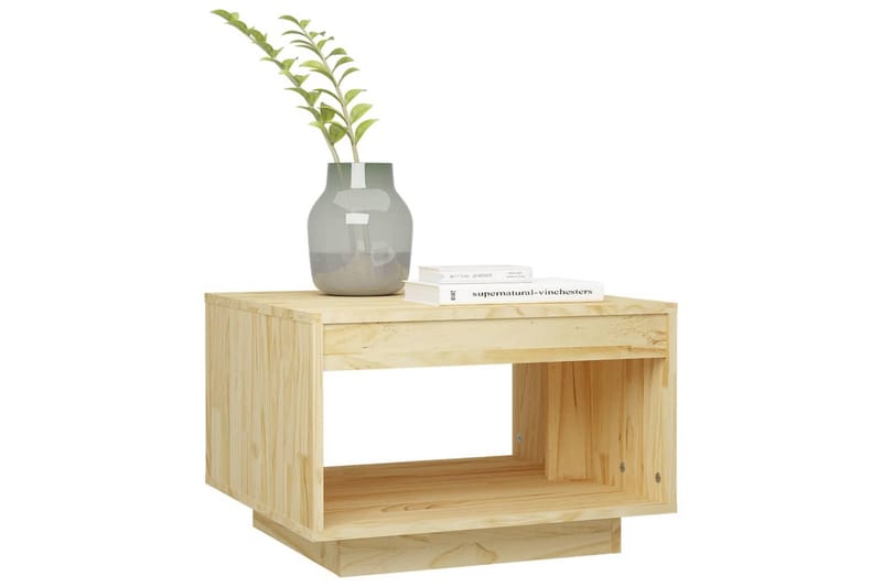 Soffbord 50x50x33,5 cm massiv furu - Brun - Möbler - Bord & matgrupper - Soffbord