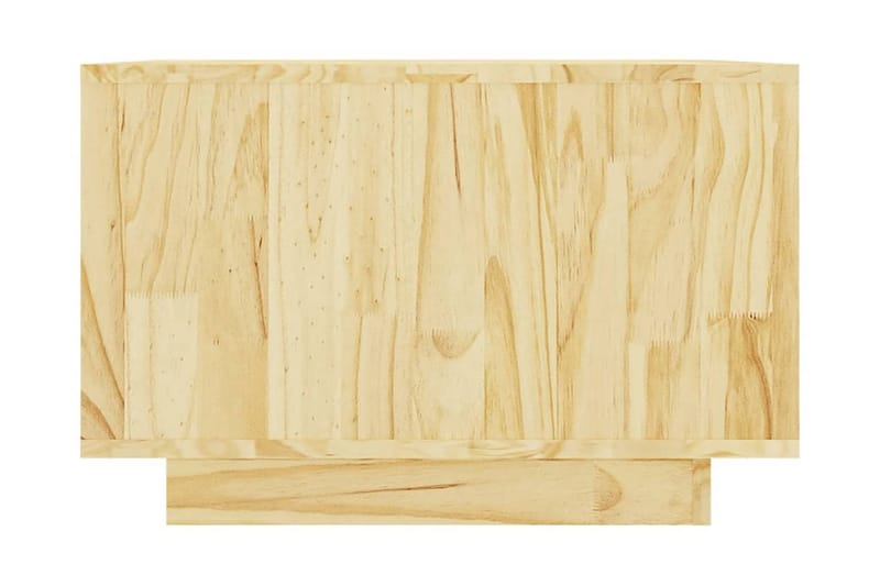 Soffbord 50x50x33,5 cm massiv furu - Brun - Soffbord