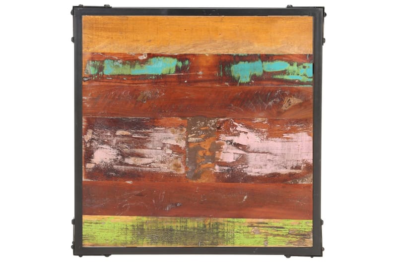 Soffbord 60x60x35 cm massivt återvunnet trä - Flerfärgad - Möbler - Bord & matgrupper - Soffbord