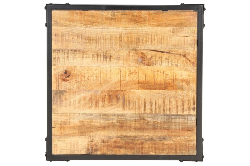 Soffbord 60x60x35 cm massivt mangoträ - Brun - Möbler - Bord & matgrupper - Soffbord