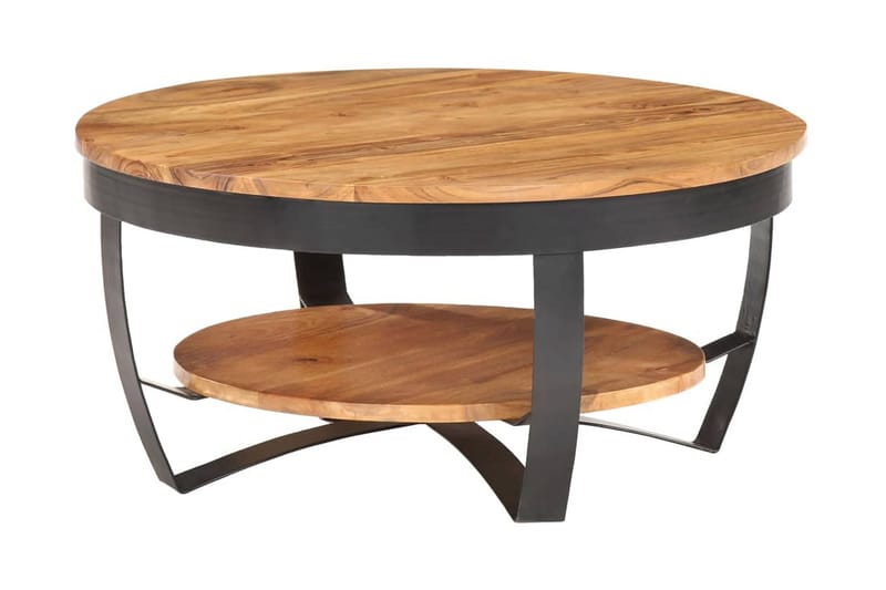 Soffbord 65x65x32 cm massivt akaciaträ - Brun - Möbler - Bord & matgrupper - Soffbord