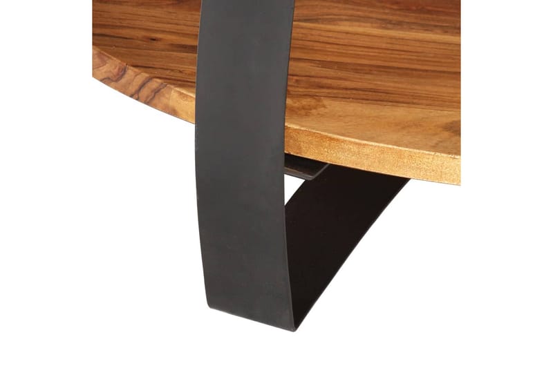 Soffbord 65x65x32 cm massivt akaciaträ - Brun - Möbler - Bord & matgrupper - Soffbord