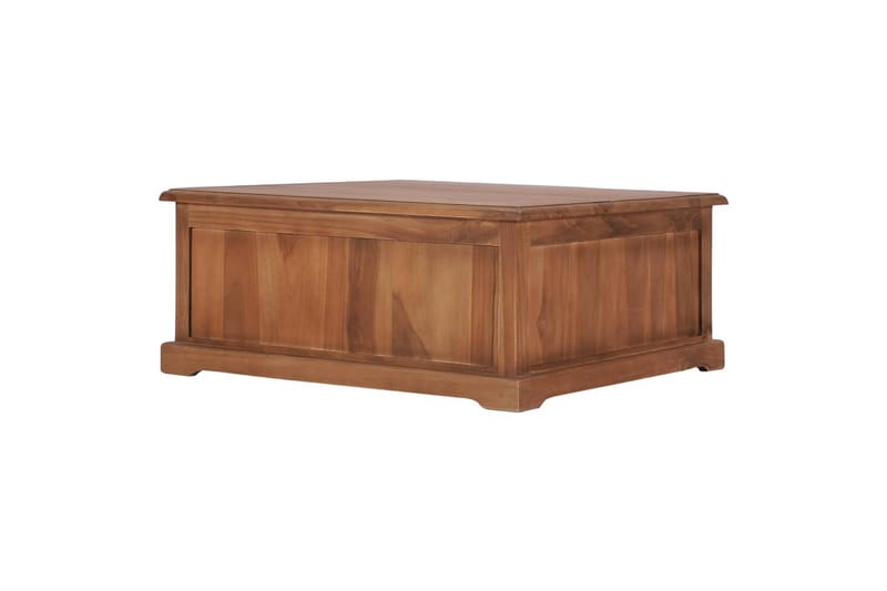 Soffbord 68x68x30 cm massiv teak - Brun - Möbler - Bord & matgrupper - Soffbord