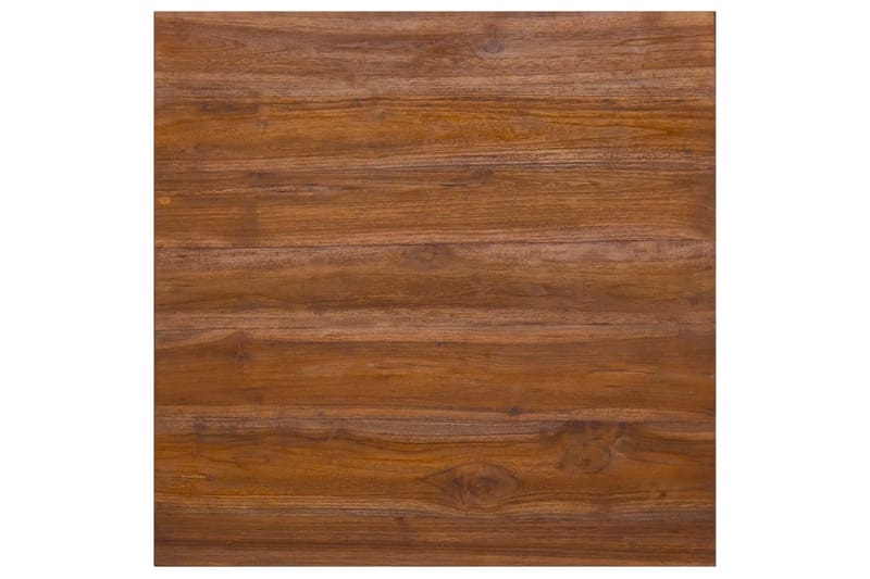 Soffbord 68x68x33 cm massiv teak - Brun - Soffbord