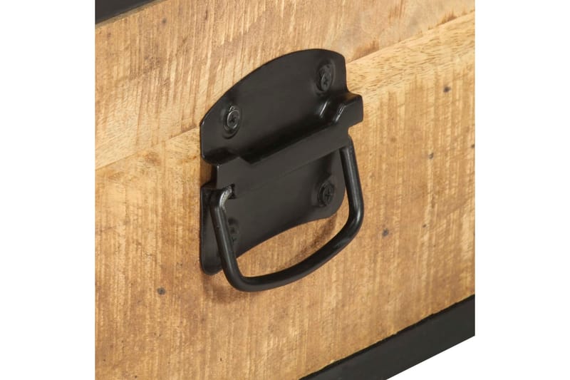 Soffbord 70x50x33 cm massivt mangoträ - Brun - Möbler - Bord & matgrupper - Soffbord