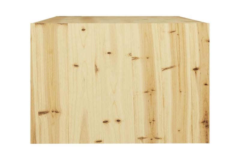 Soffbord 75x50x33,5 cm massivt granträ - Brun - Möbler - Bord & matgrupper - Soffbord