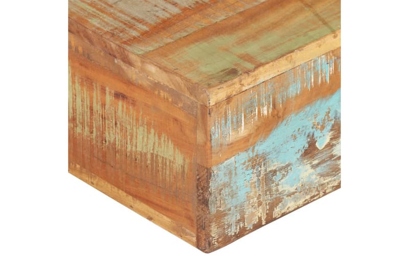 Soffbord 80x80x28 cm massivt återvunnet trä - Brun - Möbler - Bord & matgrupper - Soffbord