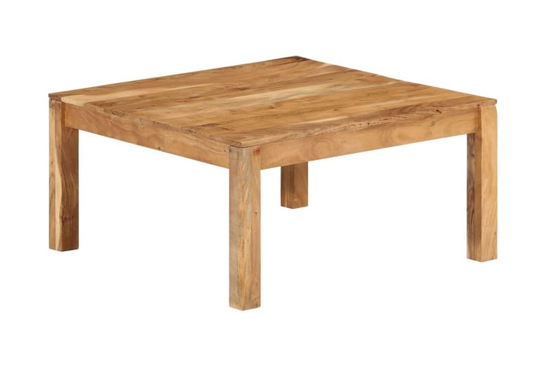 Soffbord 80x80x40 cm massivt akaciaträ - Brun - Möbler - Bord & matgrupper - Soffbord