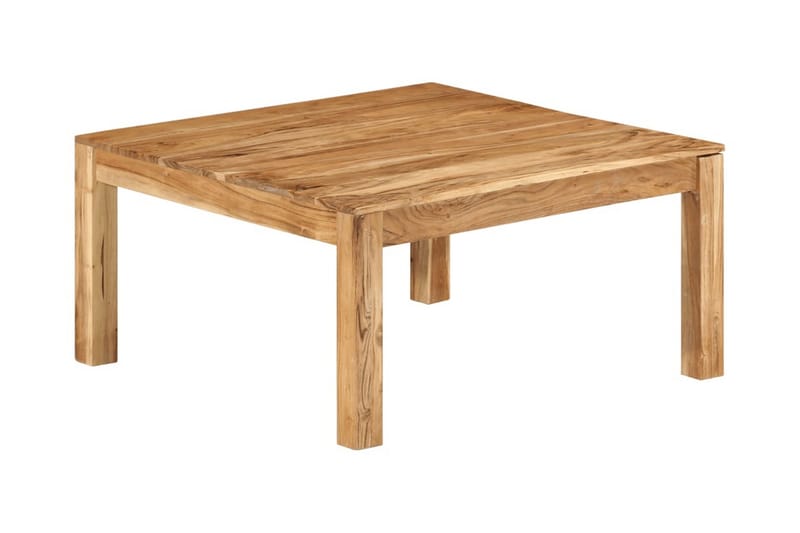 Soffbord 80x80x40 cm massivt akaciaträ - Brun - Möbler - Bord & matgrupper - Soffbord