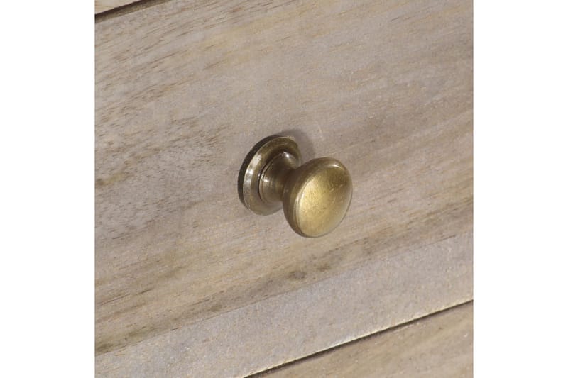 Soffbord 82x52x47 cm massivt mangoträ - Grå - Möbler - Bord & matgrupper - Soffbord