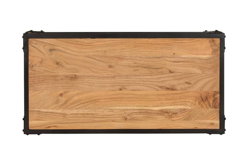 Soffbord 90x45x35 cm massivt akaciaträ - Brun - Möbler - Bord & matgrupper - Soffbord