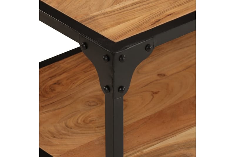 Soffbord 90x45x35 cm massivt akaciaträ - Brun - Möbler - Bord & matgrupper - Soffbord