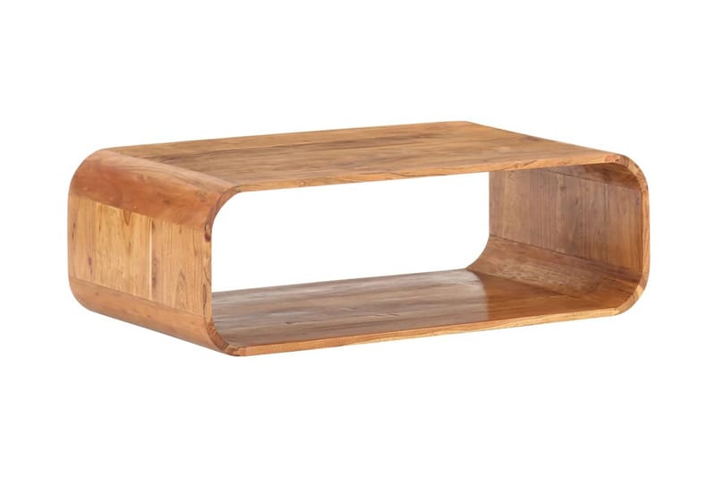 Soffbord 90x50x30 cm massivt akaciaträ - Brun - Möbler - Bord & matgrupper - Soffbord