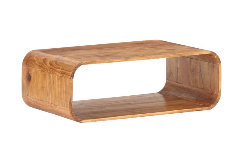 Soffbord 90x50x30 cm massivt akaciaträ - Brun - Möbler - Bord & matgrupper - Soffbord