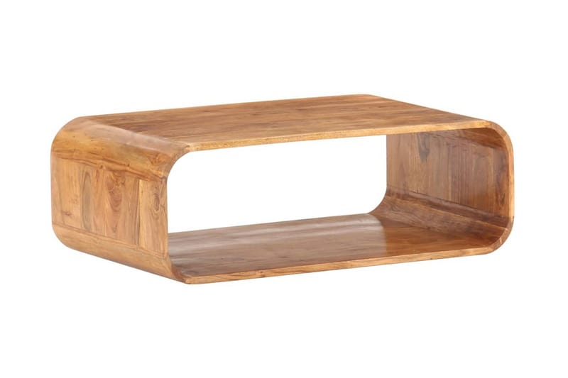Soffbord 90x50x30 cm massivt akaciaträ - Brun - Möbler - Bord & matgrupper - Soffbord
