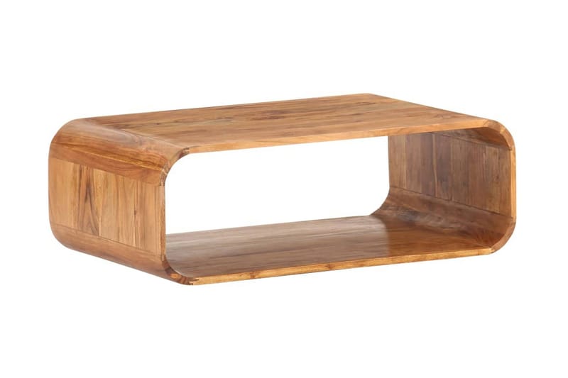 Soffbord 90x50x30 cm massivt akaciaträ - Brun - Möbler - Bord & matgrupper - Soffbord