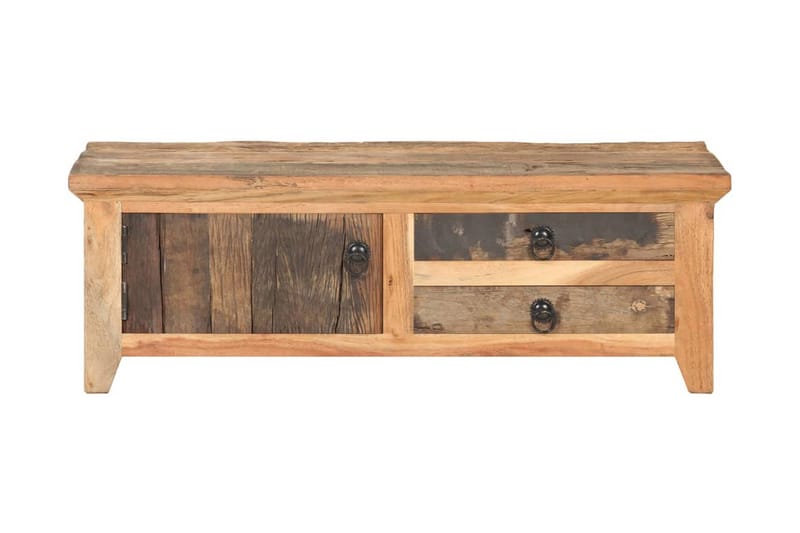 Soffbord 90x50x31 cm massivt återvunnet trä - Brun - Möbler - Bord & matgrupper - Soffbord
